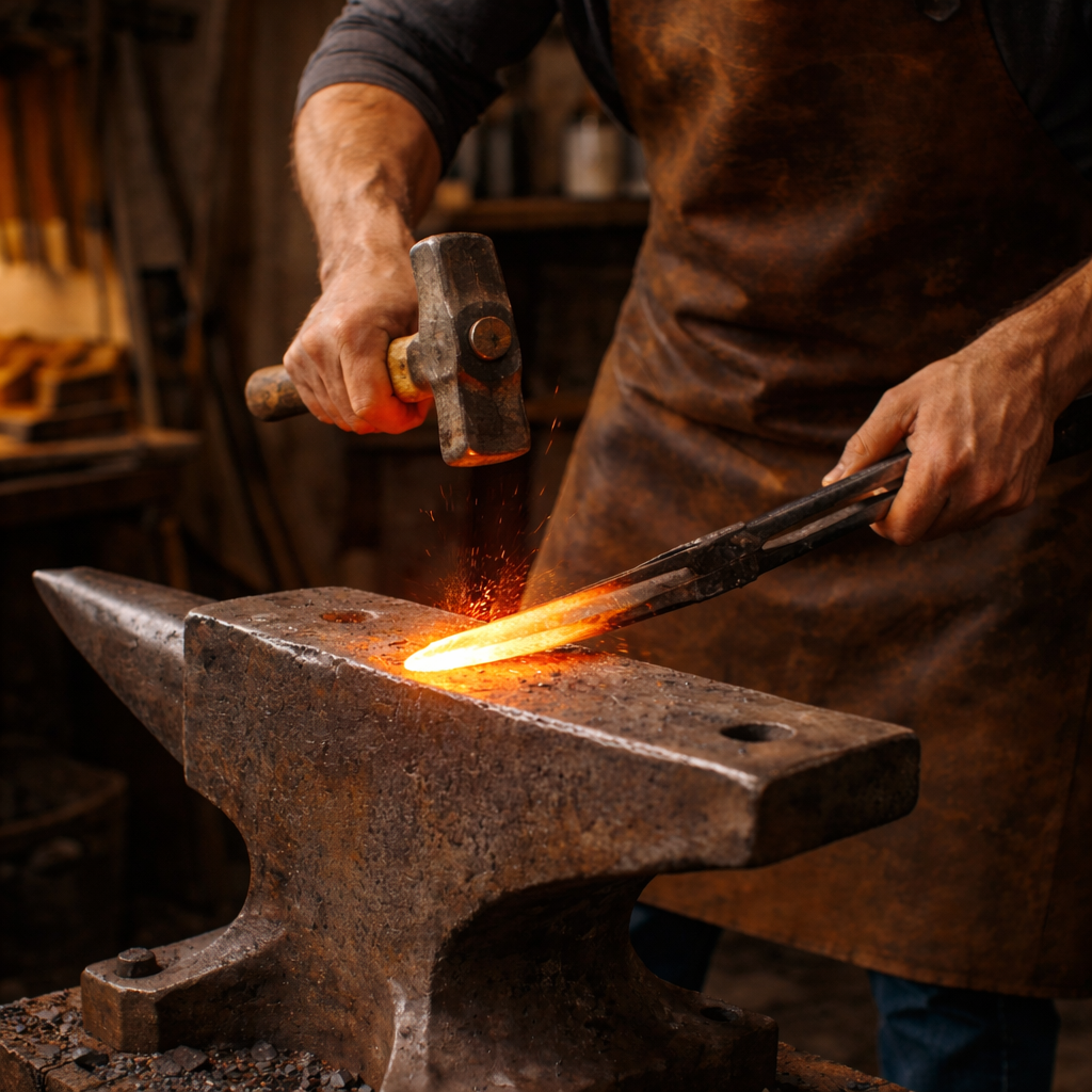 The First Hammer: Getting Into Blacksmithing at Home