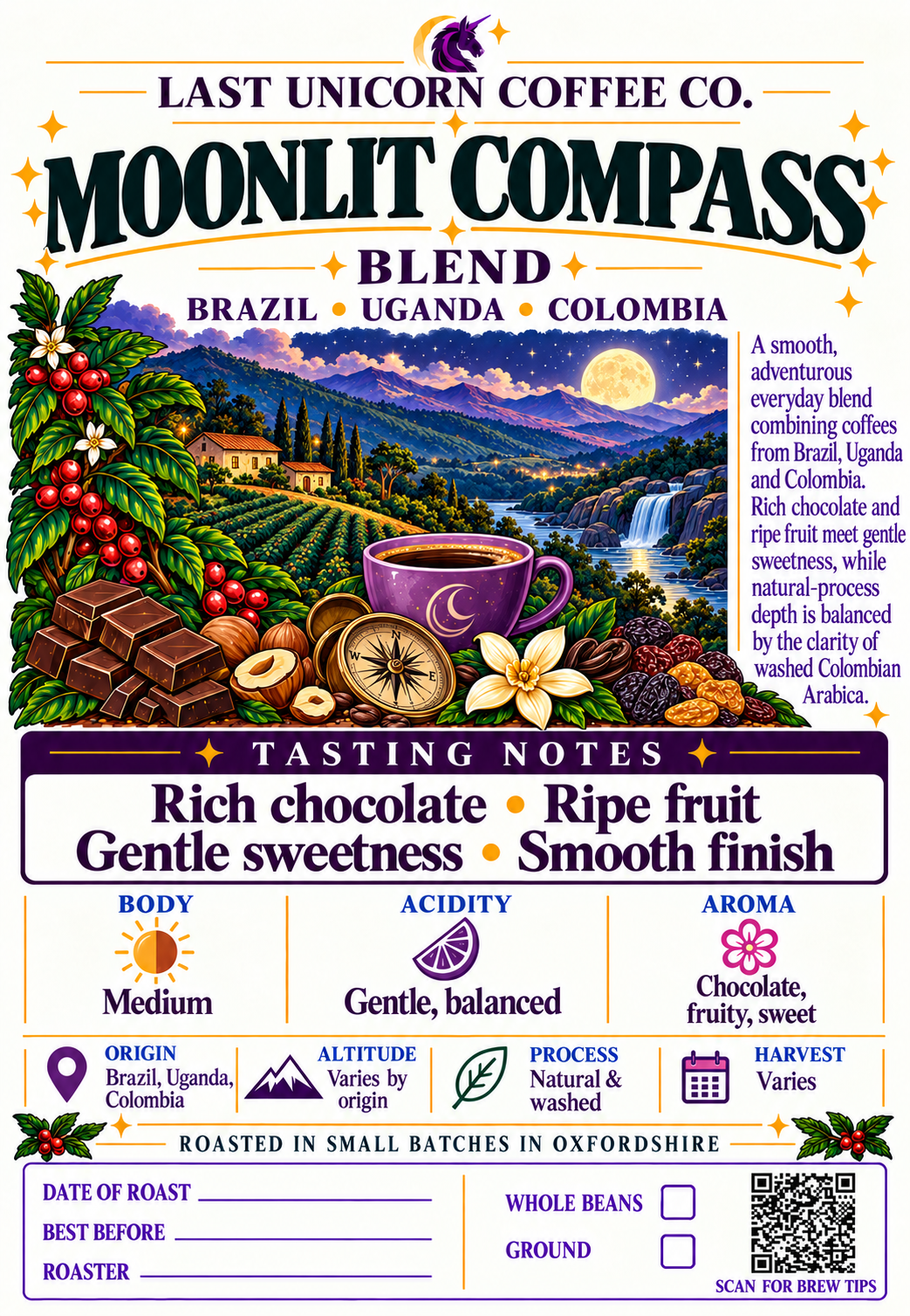 Moonlit Compass - Medium Dark Blend