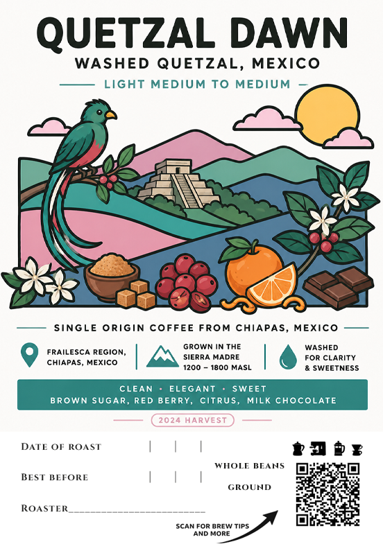 Quetzal Dawn - Medium Plus Roast